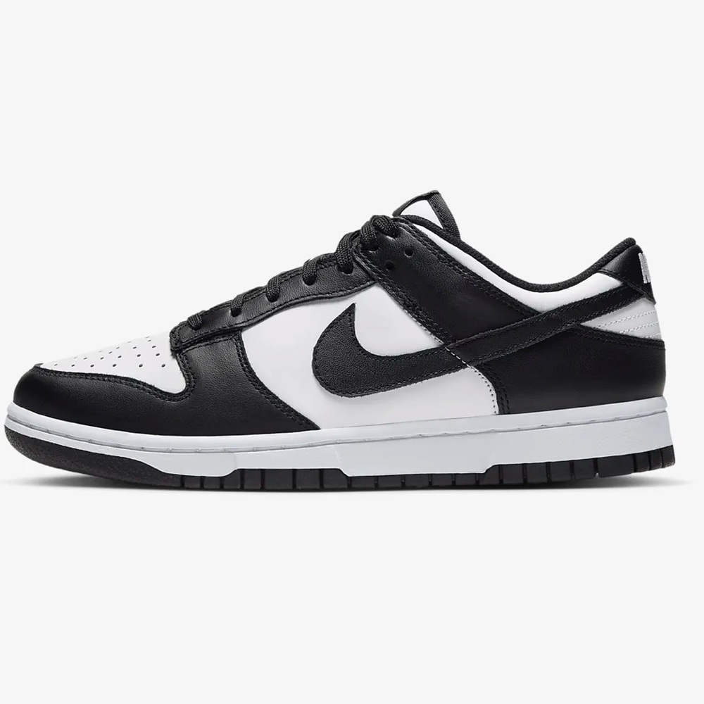 Nike Women's Dunk Low Shoes in Black & White